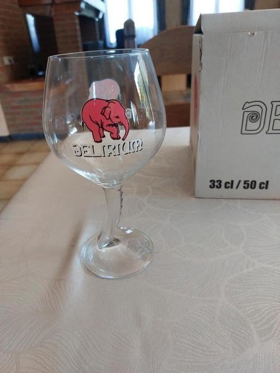 Delirium glazen, Ophalen, Nieuw, Bierglas