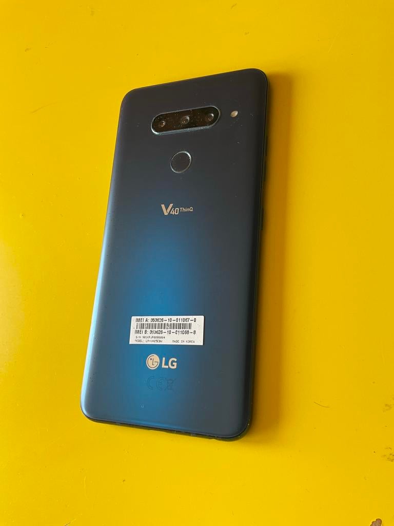 LG V40 ThinQ 128GB smartphone met Audiophile HiFi Quad DAC !, Overige modellen, Touchscreen, Ophalen of Verzenden, Zo goed als nieuw
