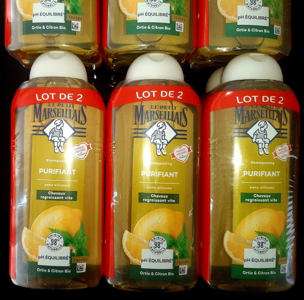 Shampoing Le Petit Marseillais ortie/citron bio 300 ml, Enlèvement ou Envoi, Neuf, Shampoing ou Démêlant