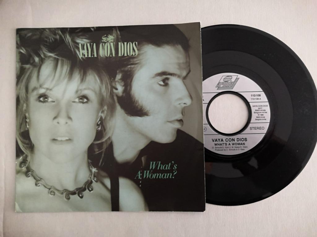 VAYA CON DIOS - What's a woman (45t), CD & DVD, Vinyles Singles, Enlèvement ou Envoi, Comme neuf, Pop