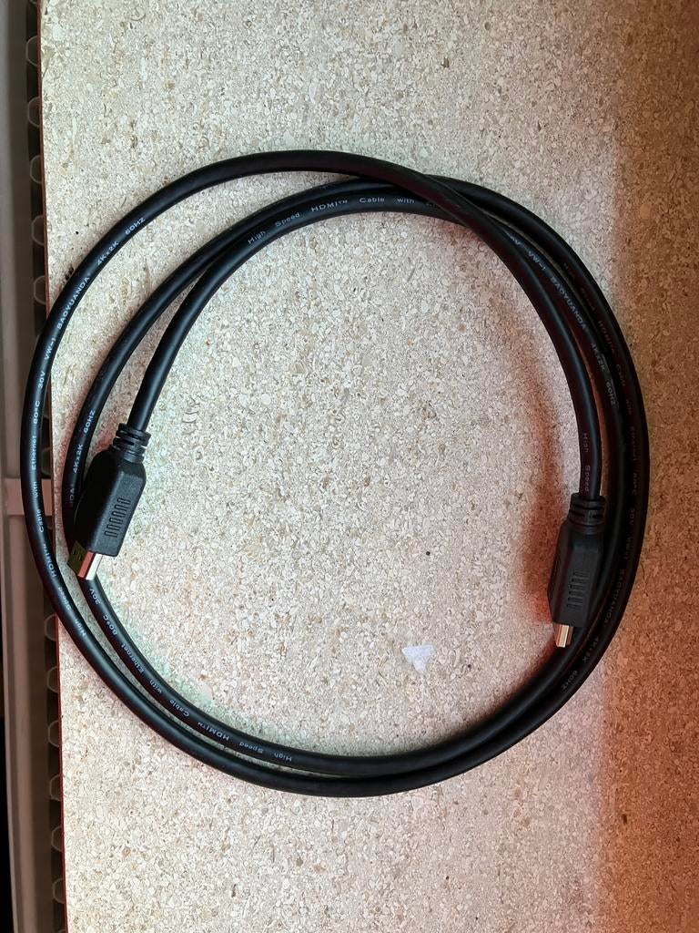 HDMI-kabel van hoge kwaliteit, 1,5 m, Ophalen of Verzenden, Nieuw, Minder dan 2 meter, HDMI-kabel