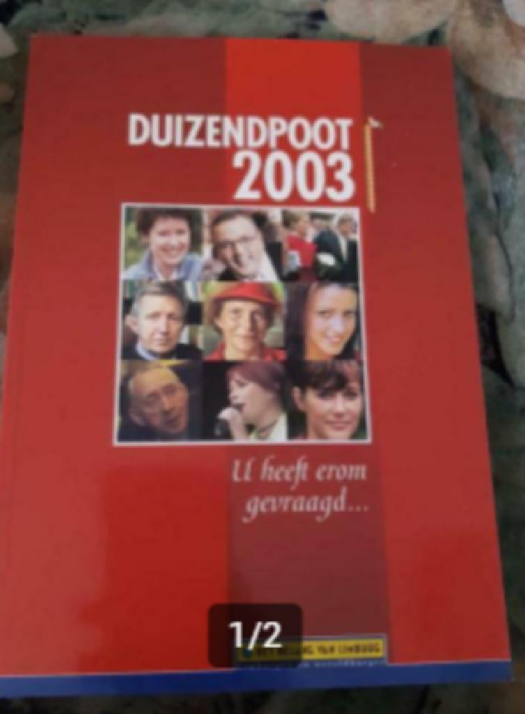 Duizendpoot 2003 van Het Belang Van Limburg, Ophalen of Verzenden