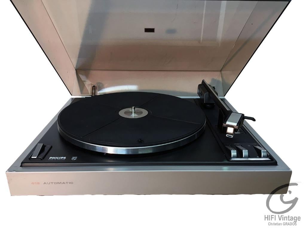 Platine philips automatic 418, Enlèvement ou Envoi, Utilisé, Tourne-disque, Philips