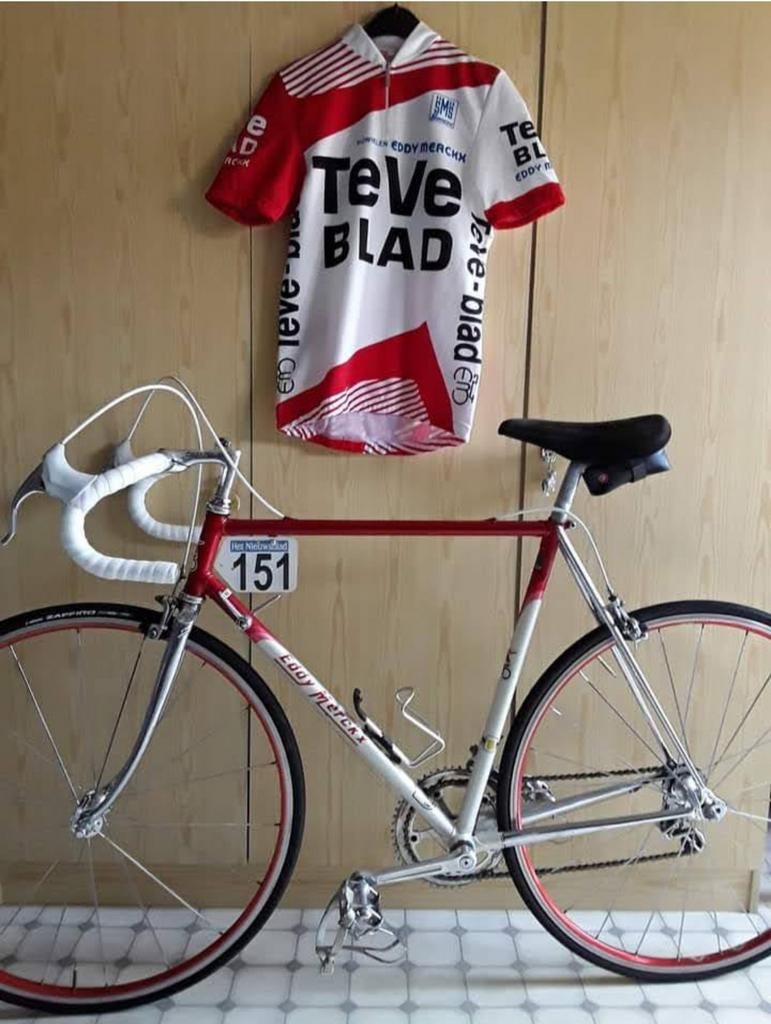 Retro Eddy Merckx TeVe blad (1986), Ophalen, Zo goed als nieuw, Overige typen