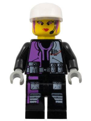 Lego figuur alp009 Radia / F4, Ophalen of Verzenden, Gebruikt, Losse stenen, Lego