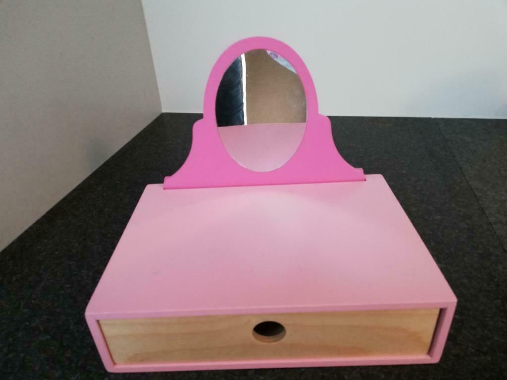 houten make-up kastje, Ophalen of Verzenden, Zo goed als nieuw, Meubelstuk of Keukentje
