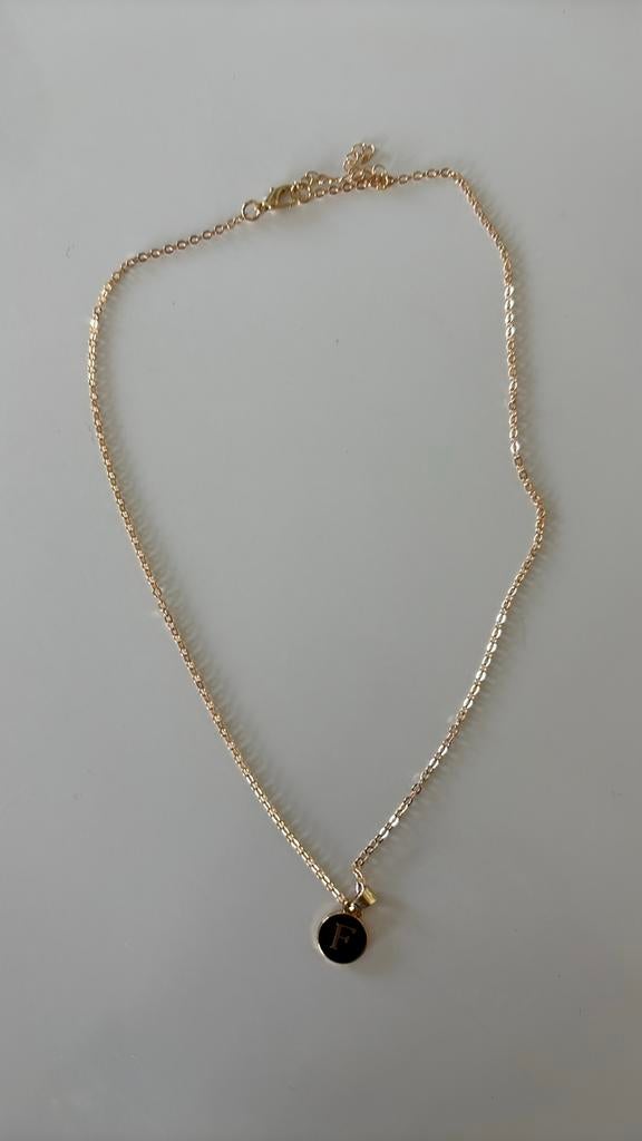 goudkleurige ketting met hanger, Ophalen, Nieuw, Met hanger