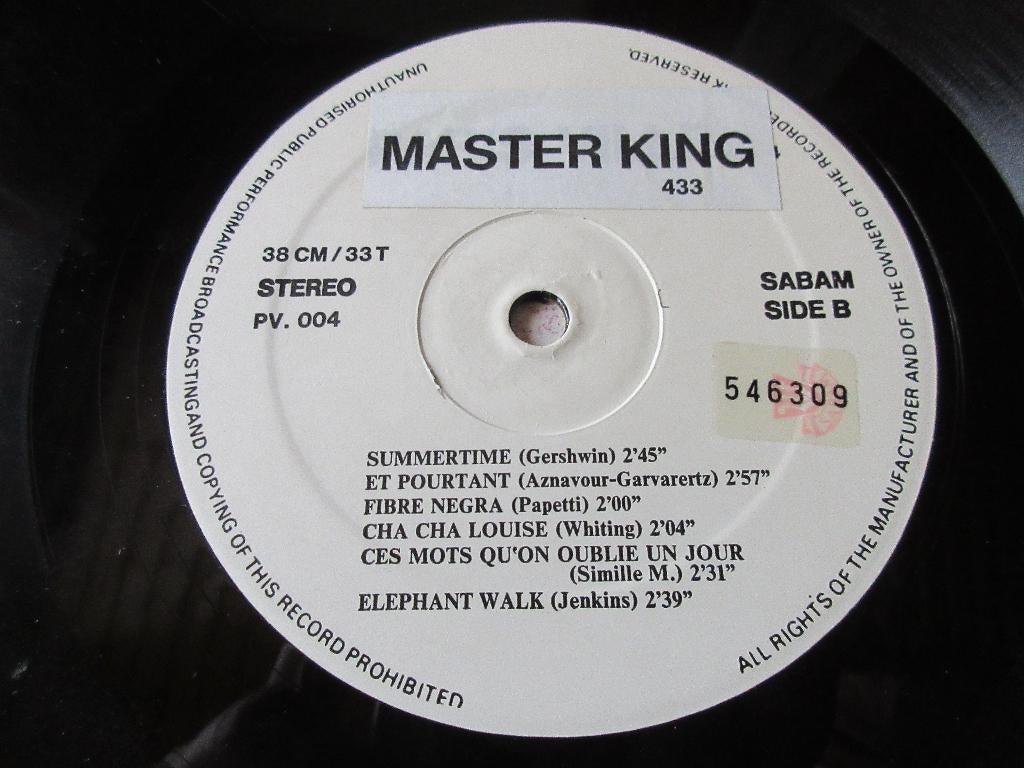 LP Master king 4, Cd's en Dvd's, Vinyl Singles, Gebruikt, R&B en Soul, 12 inch, Ophalen of Verzenden