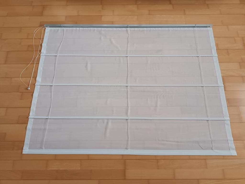 glasgordijn oprolbaar, Huis en Inrichting, Ophalen, Gebruikt, Wit