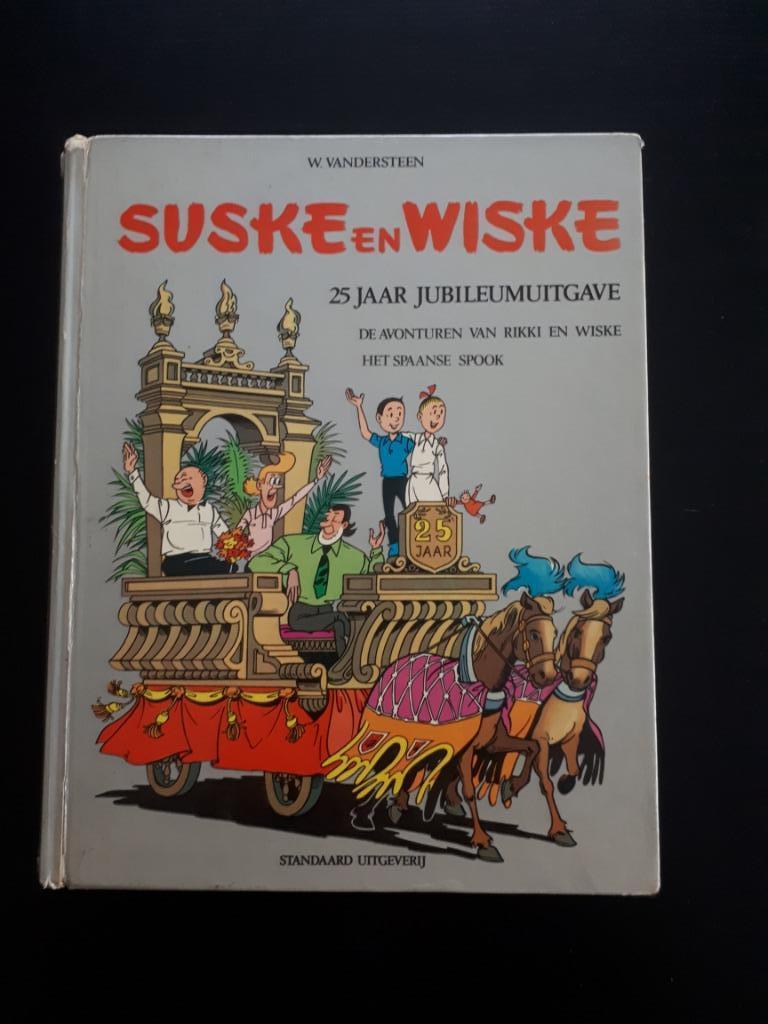 Suske en Wiske  25 jaar jubileumuitgave (HC), Enlèvement ou Envoi, Willy Vandersteen, Une BD, Utilisé