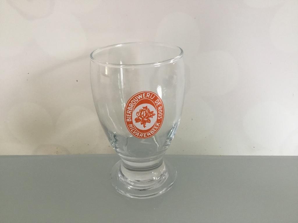 Verre trappiste bierbrouwerij de roos très rare, Enlèvement ou Envoi, Comme neuf, Verre à bière