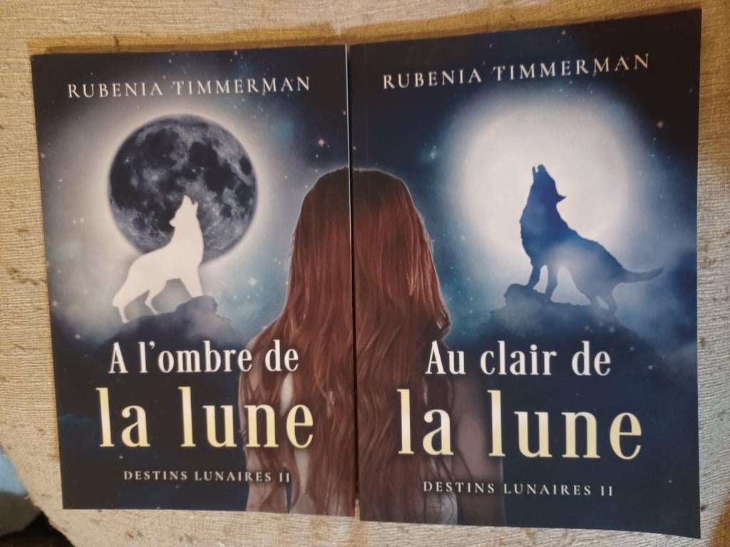 L'OMBRE DE LA LUNE  AU CLAIRE DE LA LUNE RUBENIA TIMME, Ophalen, Zo goed als nieuw