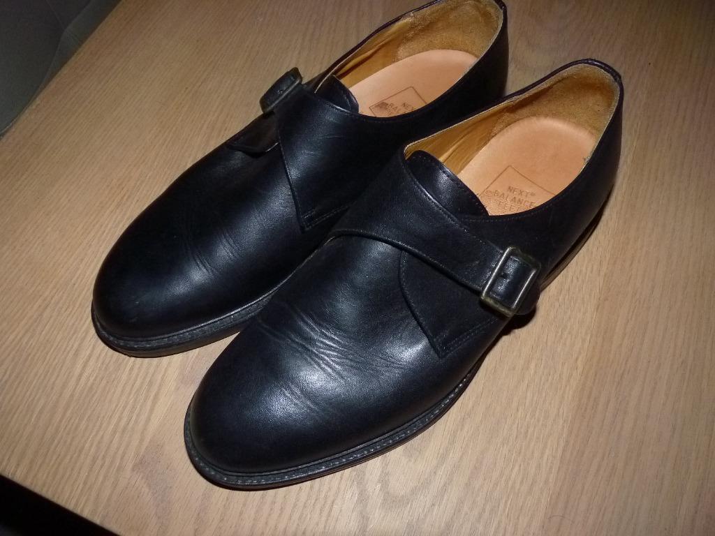 mocassin next balance en cuir noir taille 44, Vêtements | Hommes, Chaussures, Enlèvement ou Envoi, Porté, Chaussures à boucles