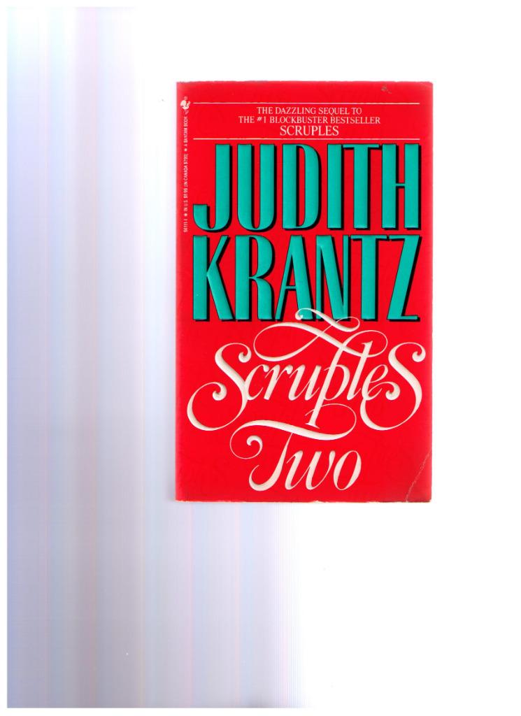 Scruples Two - Judith Krantz -Bantam books 1993, Enlèvement ou Envoi, Judith Krantz, Comme neuf, Amérique
