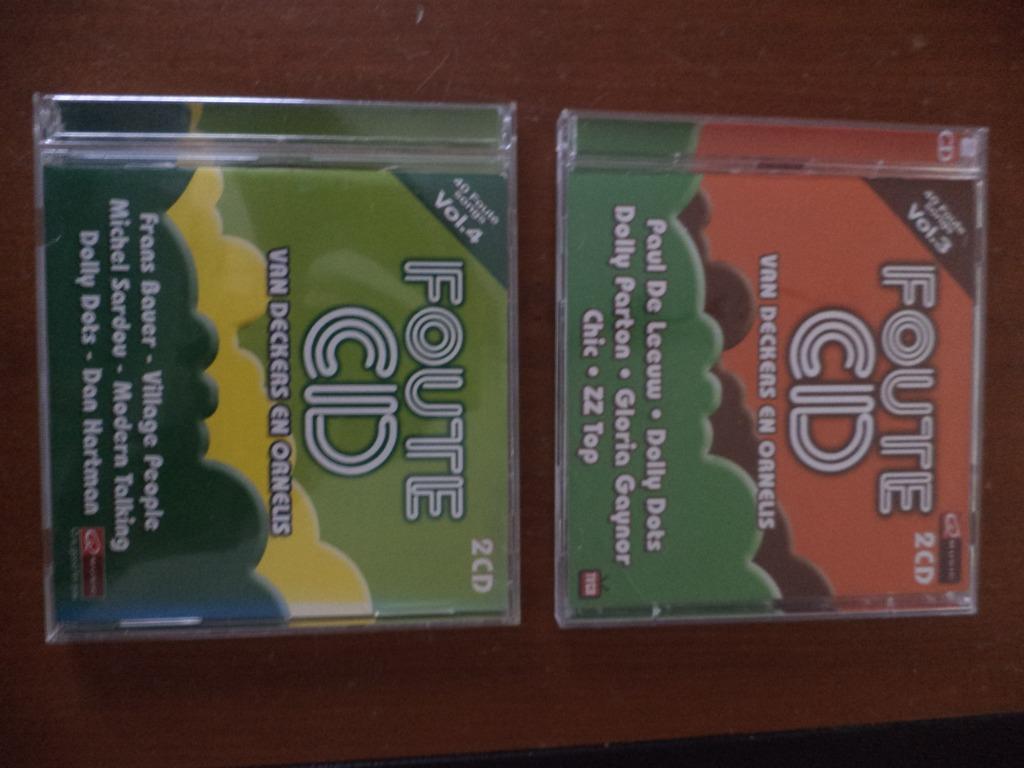 FOUTE CD volume 3 en 4, Cd's en Dvd's, Cd's | Verzamelalbums, Ophalen of Verzenden, Zo goed als nieuw, Wereldmuziek