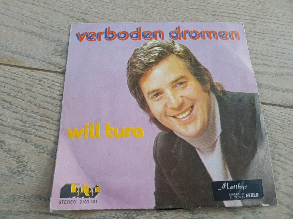 Single Will Tura: verboden dromen, Ophalen of Verzenden, Zo goed als nieuw