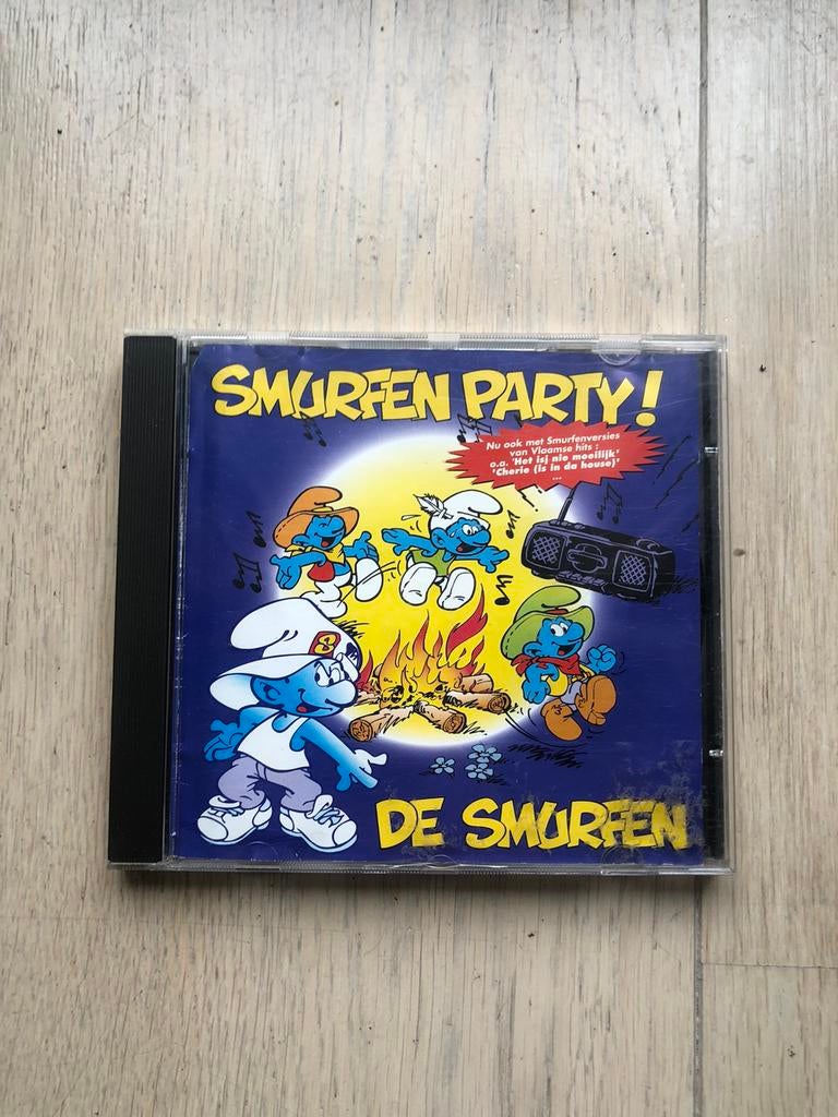 Cd Smurfen Party & cd Musti,, Cd's en Dvd's, Cd's | Kinderen en Jeugd, Ophalen, Zo goed als nieuw