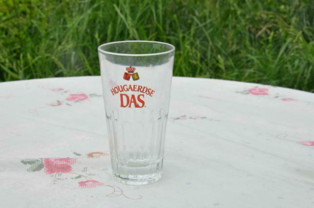 §  verre hougaerdse das 25 cl, Collections, Enlèvement ou Envoi, Comme neuf, Verre à bière