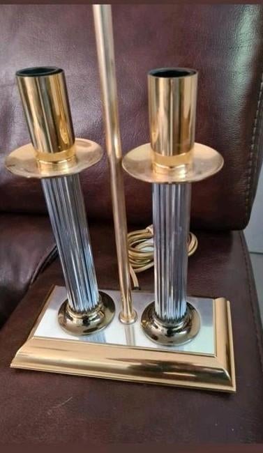 Vintage Messing lampje, Ophalen of Verzenden, Zo goed als nieuw