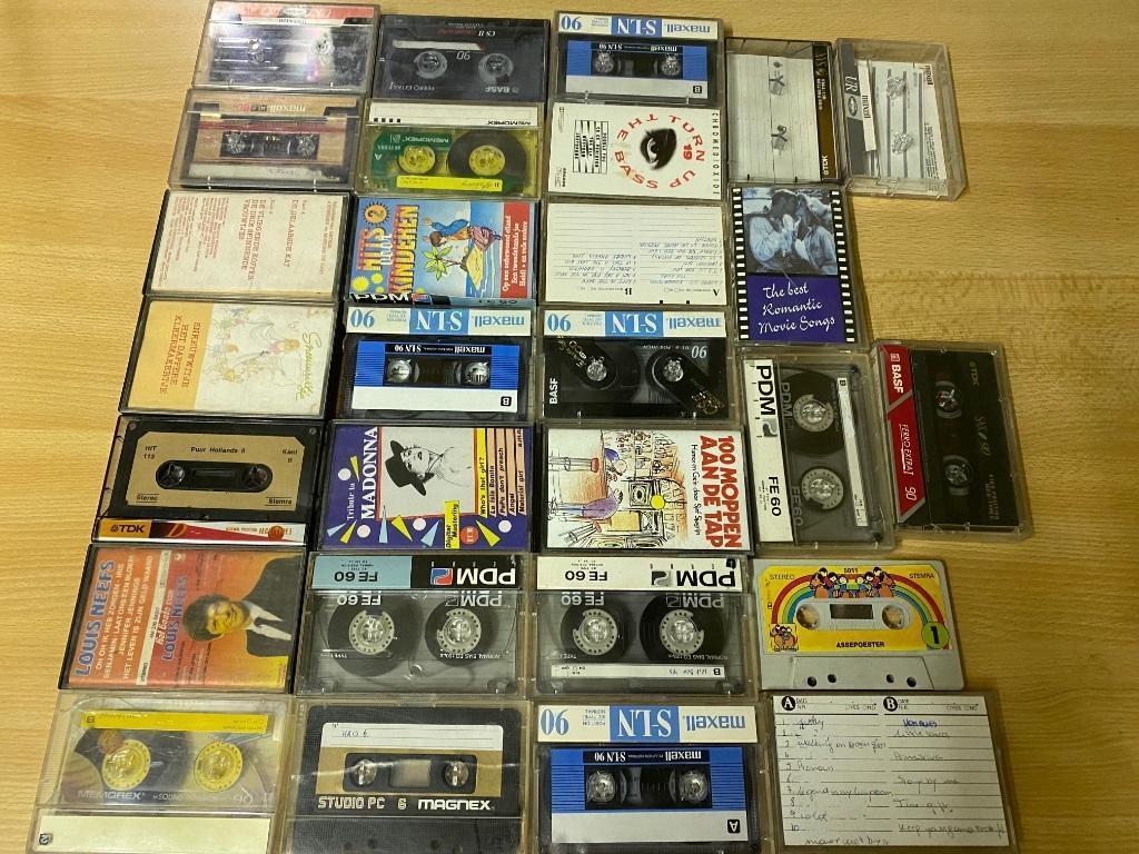 Cassettes, Cd's en Dvd's, Cassettebandjes, Ophalen of Verzenden, Gebruikt, 2 t/m 25 bandjes, Voorbespeeld