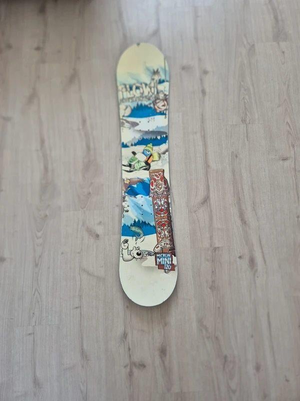 Flow Micron Mini 120 snowboard, Sport en Fitness, Snowboarden, Ophalen, Gebruikt, Board