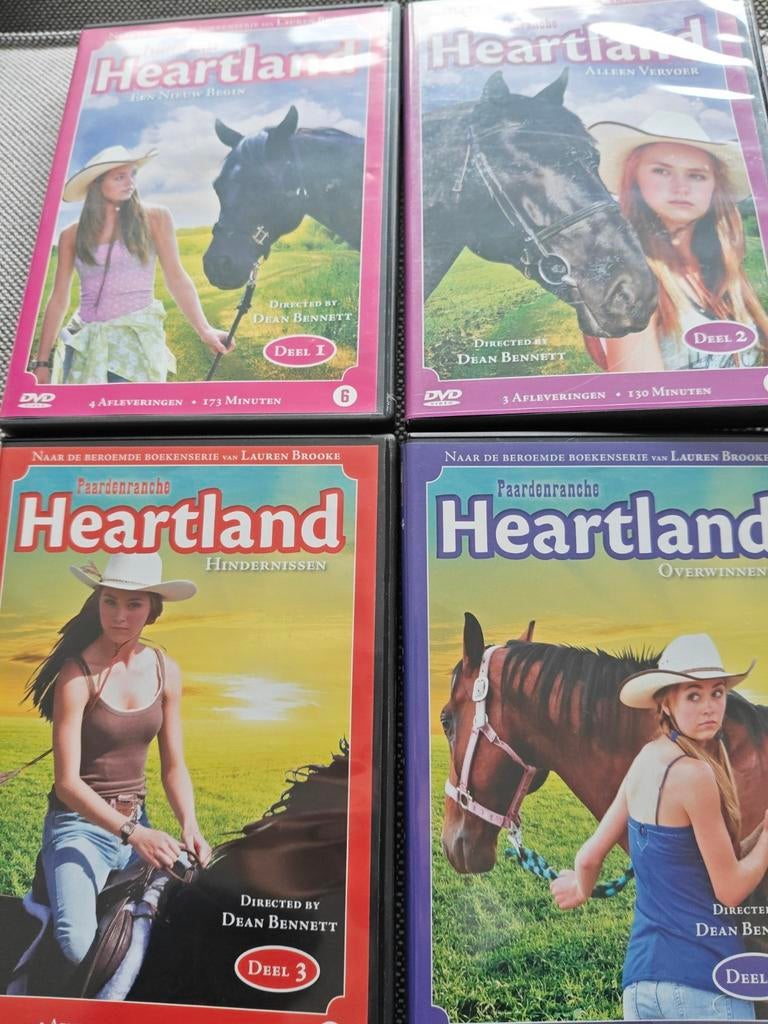 Heartland set, Cd's en Dvd's, Ophalen, Zo goed als nieuw