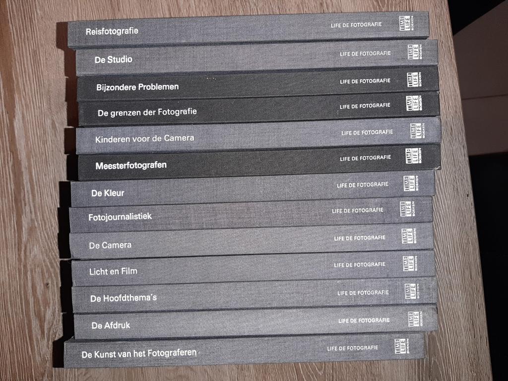 13 delige reeks fotografie, Ophalen, Zo goed als nieuw, Wetenschap of Techniek