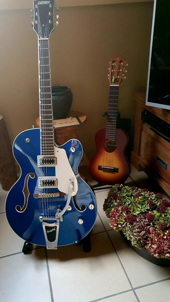 Gretsch G5420T Electromatic azuurblauw, Enlèvement, Comme neuf, Hollow body, Autres marques
