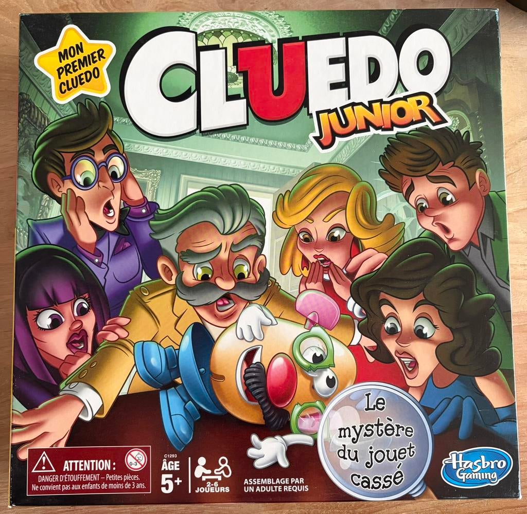 Cluedo junior, Hobby & Loisirs créatifs, Jeux de société | Jeux de plateau, Enlèvement, Utilisé