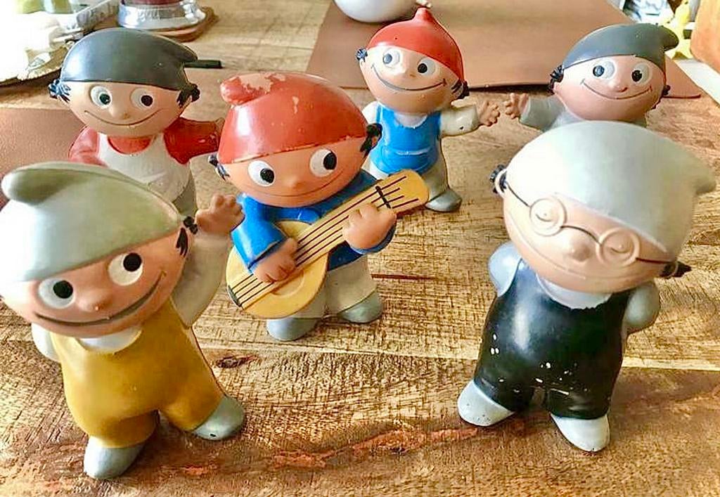 Goebel Mainzelmännchen 1960’s Zdf 🟠, Verzamelen, Ophalen of Verzenden, Overige figuren, Gebruikt, Beeldje of Figuurtje