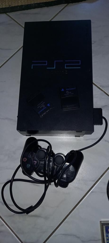 Playstation 2 + console+ 2 geheugenkaarten + 27  games, Games en Spelcomputers, Spelcomputers | Sony PlayStation 2, Ophalen, Gebruikt