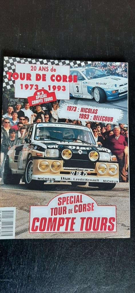 Tour de Corse 1973 1993, Enlèvement ou Envoi, Comme neuf