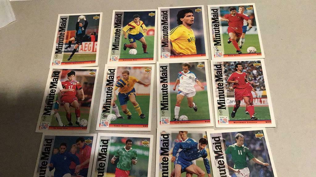 Coupe du monde 94(x4), Enlèvement ou Envoi, Comme neuf, Affiche, Image ou Autocollant