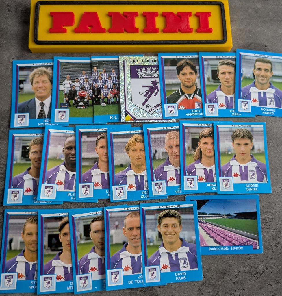 LOT DE 20 AUTOCOLLANTS PANINI FOOTBALL 2000 RC HARELBEKE, Envoi, Neuf