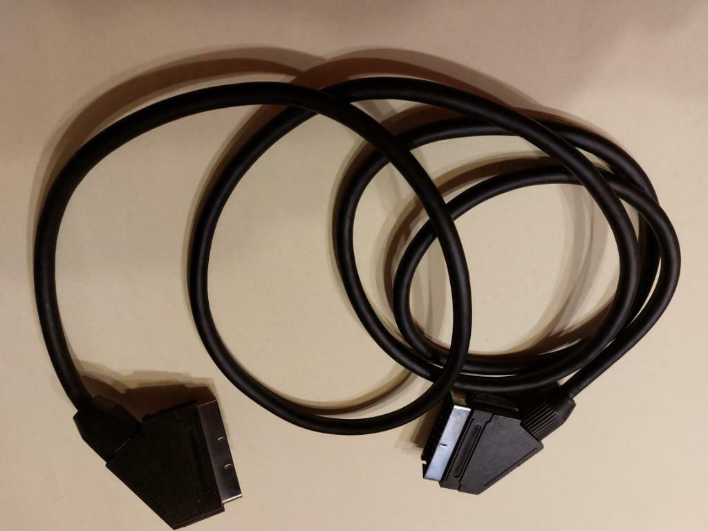 scart kabel, Enlèvement ou Envoi, Utilisé, Moins de 2 mètres, Câble péritel