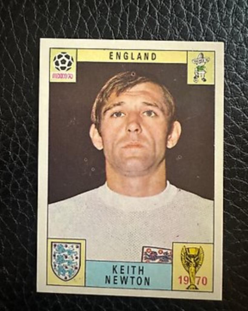 Carte de football Panini COUPE DU MONDE MEXICO 70 NEWTON, Envoi, Comme neuf, Image