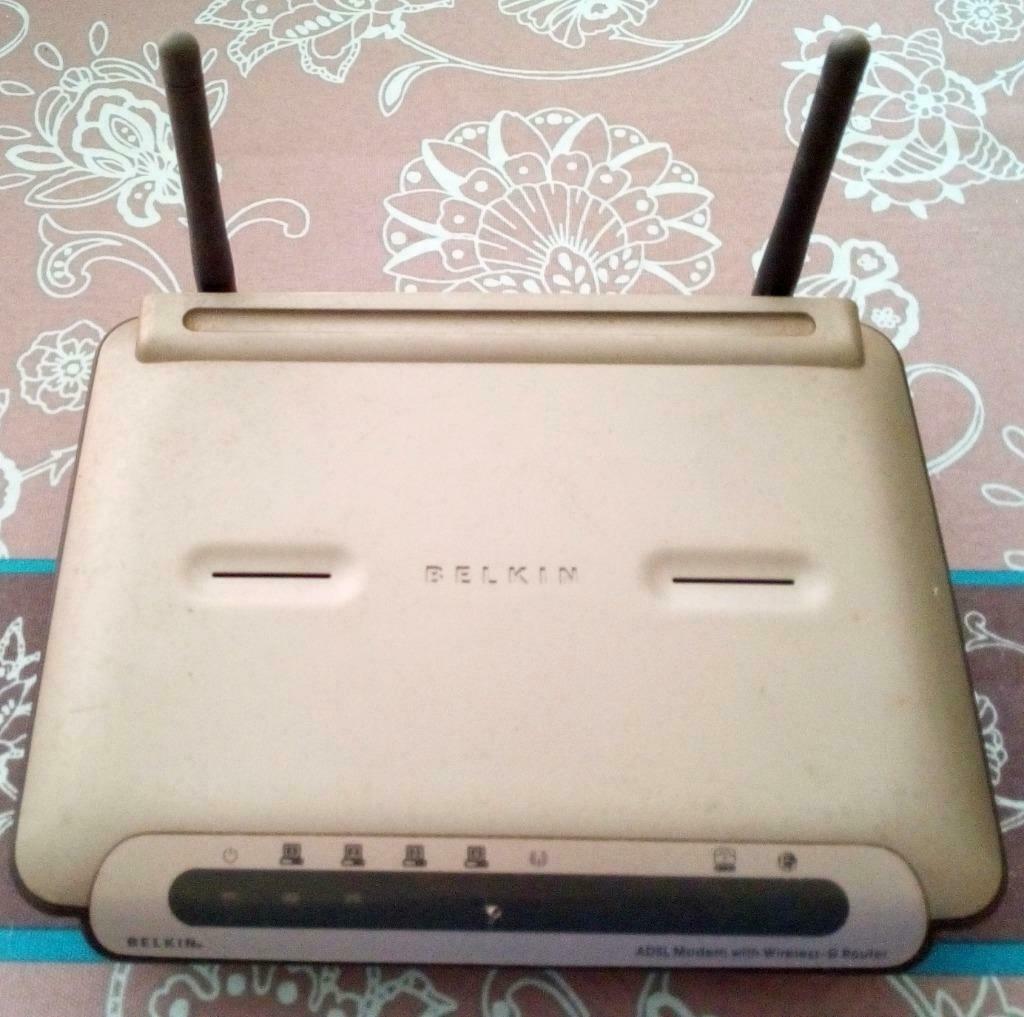 Modem / Router Wireless-G F5D7632-4 avec 4 ports, Enlèvement ou Envoi, Utilisé