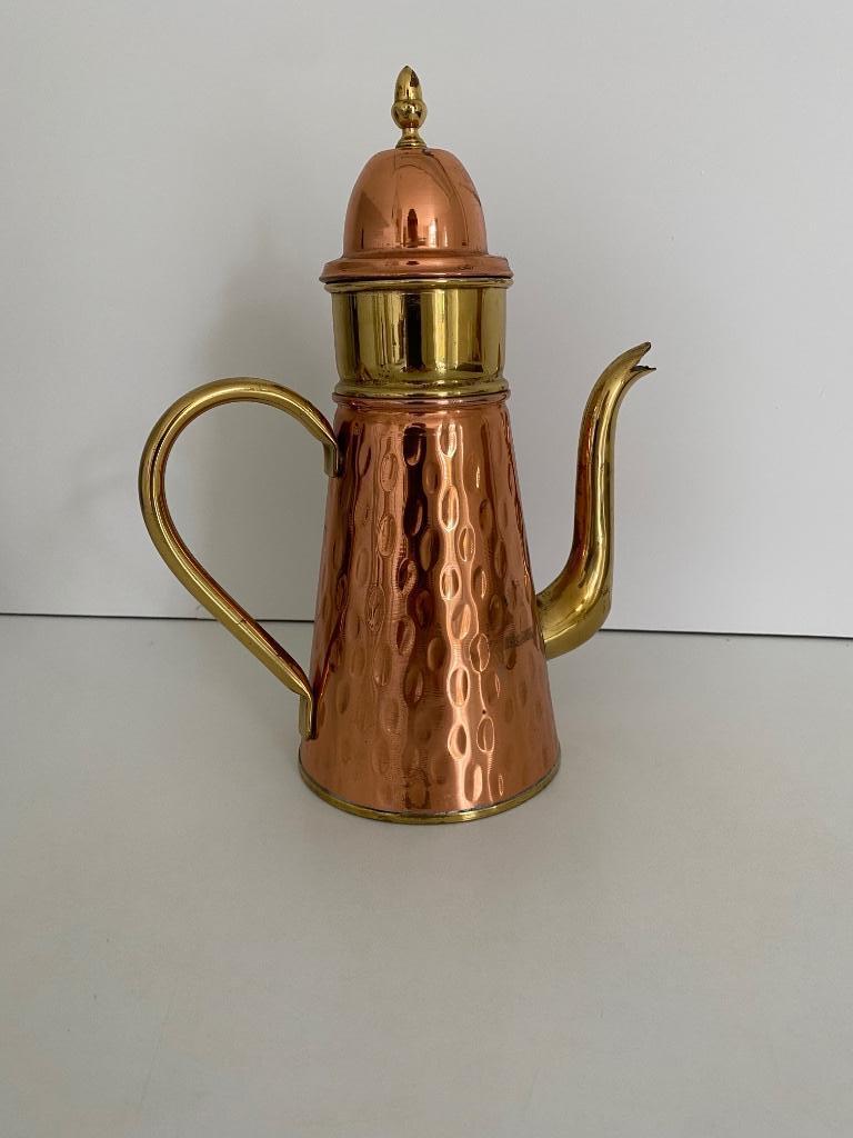 Prachtige vintage koperen kan, Ophalen of Verzenden, Koper