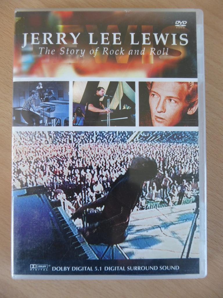 JERRY LEE LEWIS : THE STORY OF ROCK 'N' ROLL (DVD), Cd's en Dvd's, Ophalen of Verzenden, Zo goed als nieuw, Overige formaten, Rock-'n-Roll
