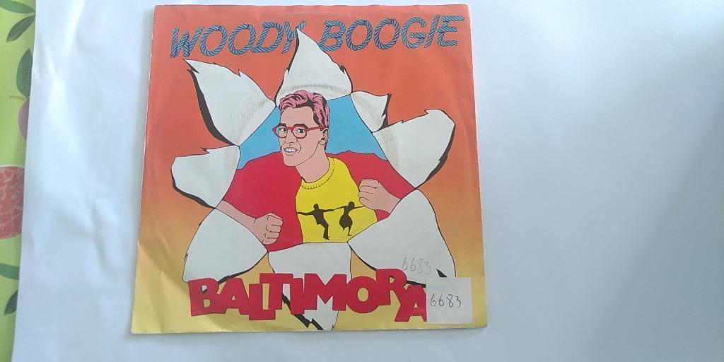 SINGLE BALTIMORA-WOODY BOOGY--, Ophalen of Verzenden, Gebruikt, Pop