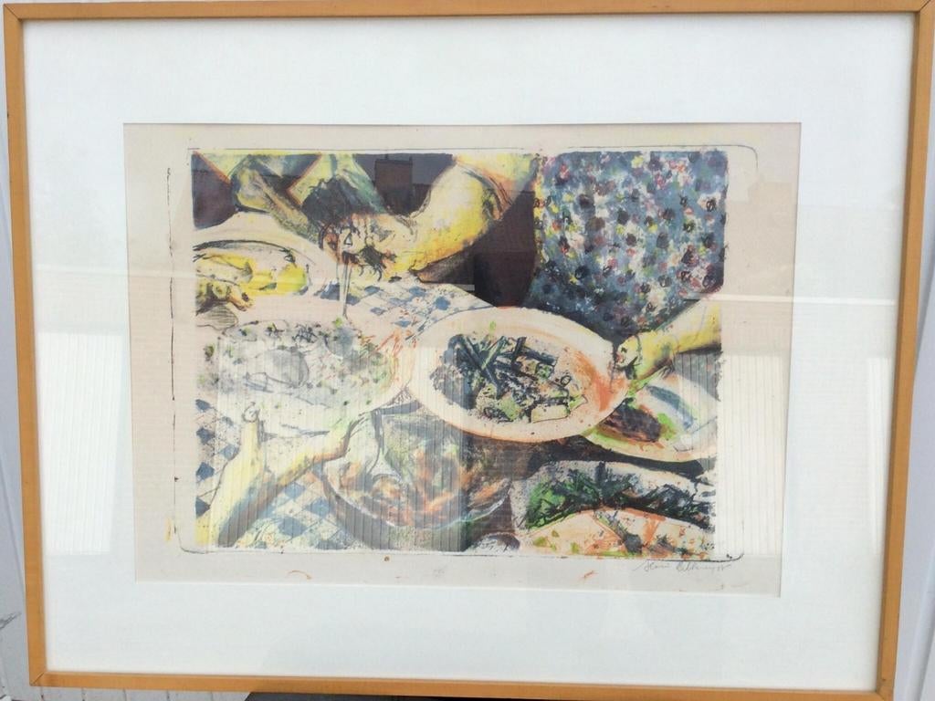 Alain BILTEREYST (1960- ) The Meal, Antiek en Kunst, Ophalen of Verzenden