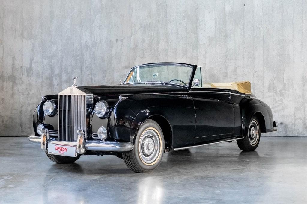 1962 Rolls-Royce Silver Cloud 2 DHC-H.J. Mulliner, Autos, Cuir, Achat, Intérieur cuir, Beige
