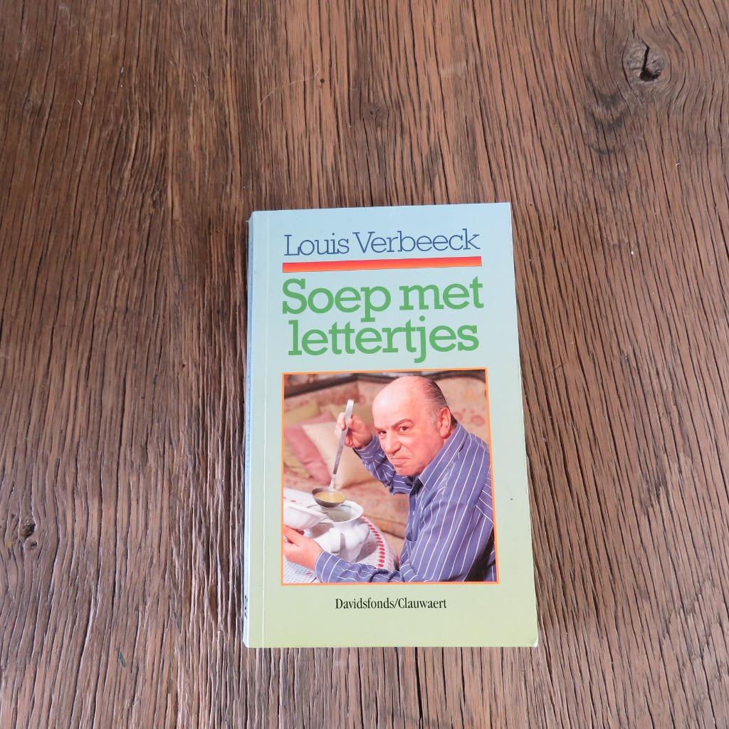 Soep met lettertjes Louis Verbeeck, Boeken, Ophalen of Verzenden