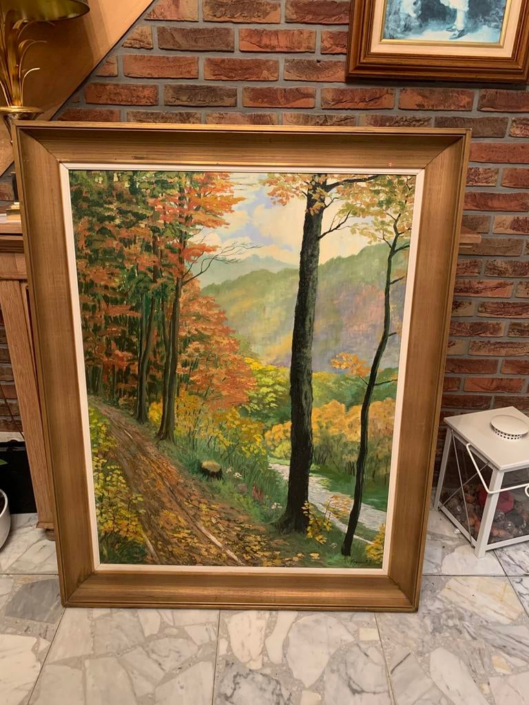 Peinture Fromont J, Enlèvement