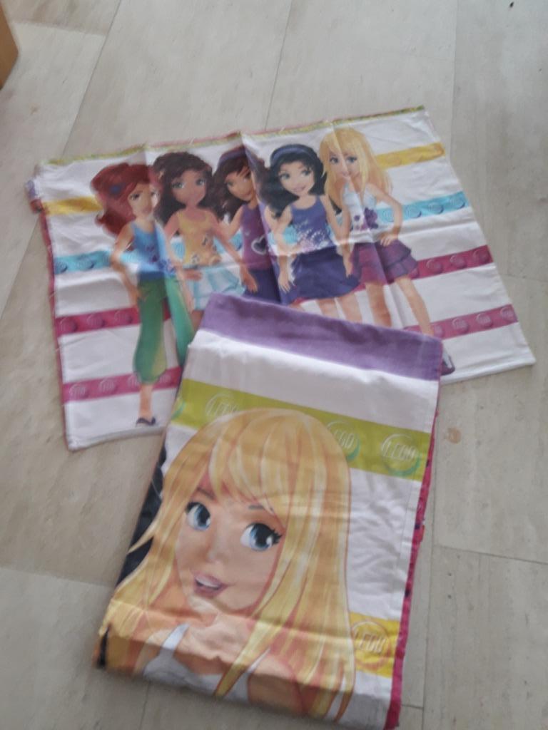 Housse de couette en flanelle pour 1 personne - enfants - Le, Enlèvement ou Envoi, Autres couleurs, Housse de couette, Comme neuf