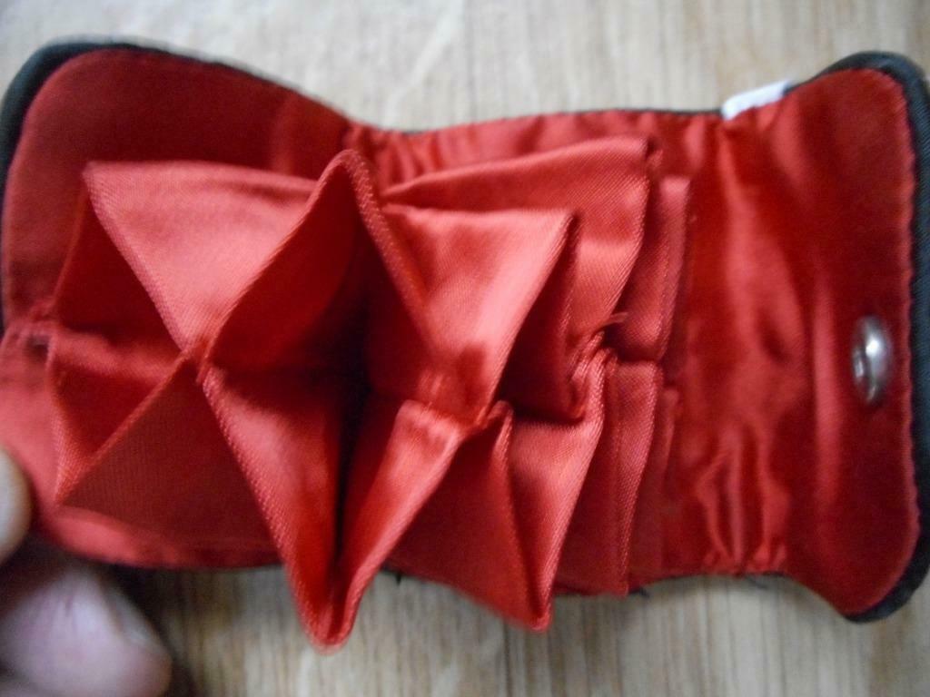 OPVOUWBARE PORTEFEUILLE VOOR RINGEN, Ophalen of Verzenden, Nieuw, Zwart