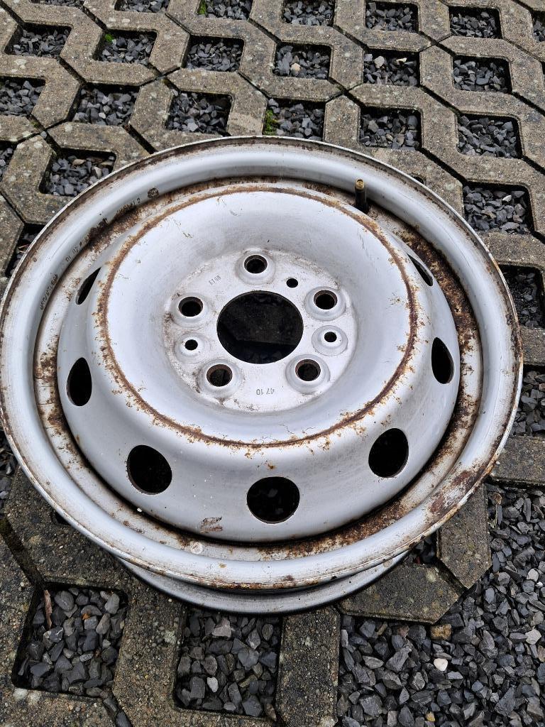 Stalen velg 15" Fiat Ducato Camper, 15 pouces, Véhicule utilitaire, Enlèvement, Utilisé