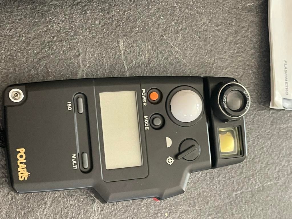 Flash meter Polaris dual 5 avec pochette, Enlèvement, Comme neuf