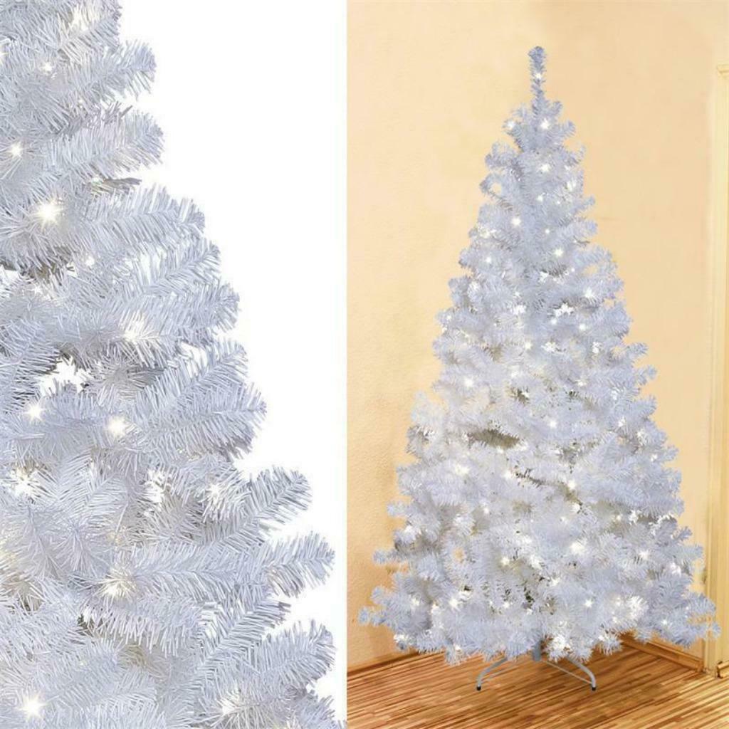 Prachtige Witte Kunst-Kerstboom 300cm. Incl. Led's. Nieuw!!!, Diversen, Ophalen of Verzenden, Nieuw