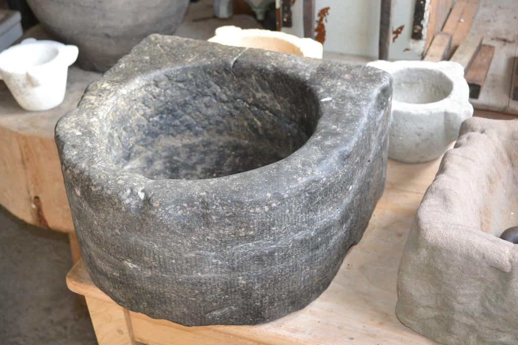 antiek klein geleefd arduinen pompbakje, Ophalen, Gebruikt